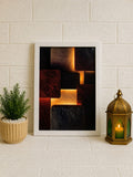 Modern Geometric Abstract Wall Art Frame